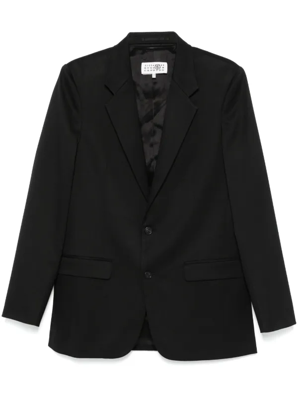 MM6 Maison Margiela 関税込 シングルブレスト ジャケット 美品】 MM6 Maison Margiela / エムエムシックス メゾン