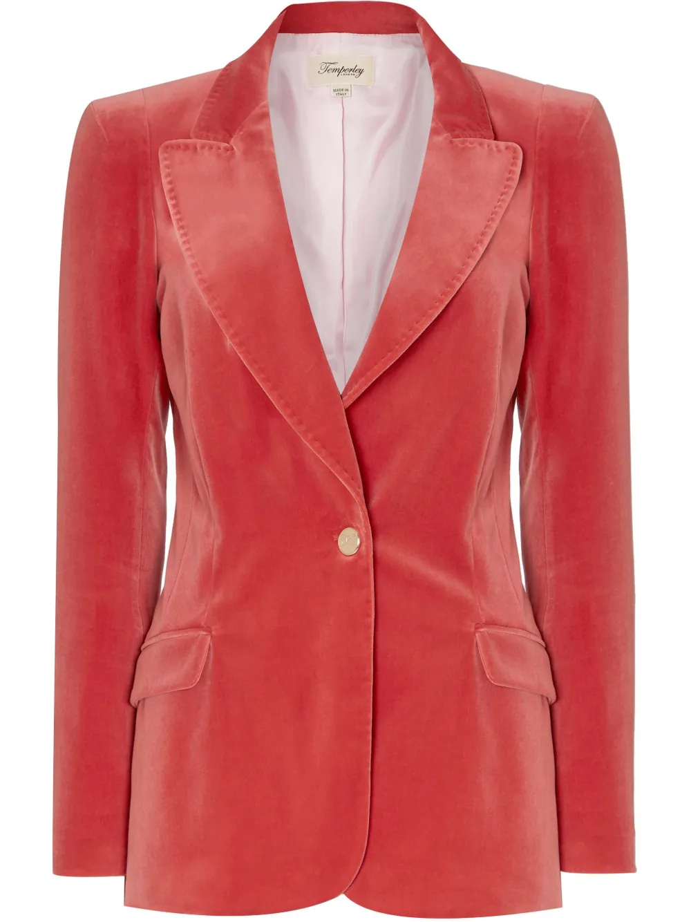 Clove velvet blazer