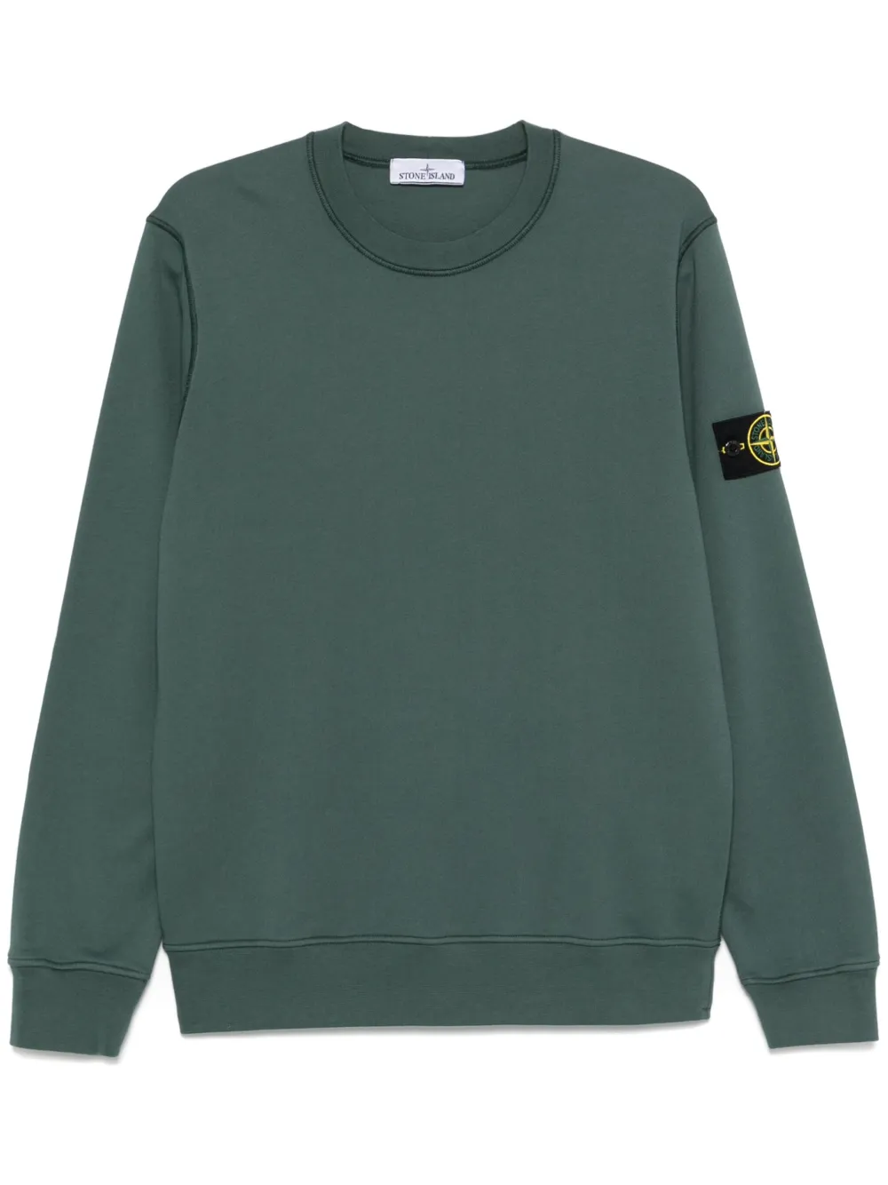 malfilé-fleece 
old
 effect sweatshirt