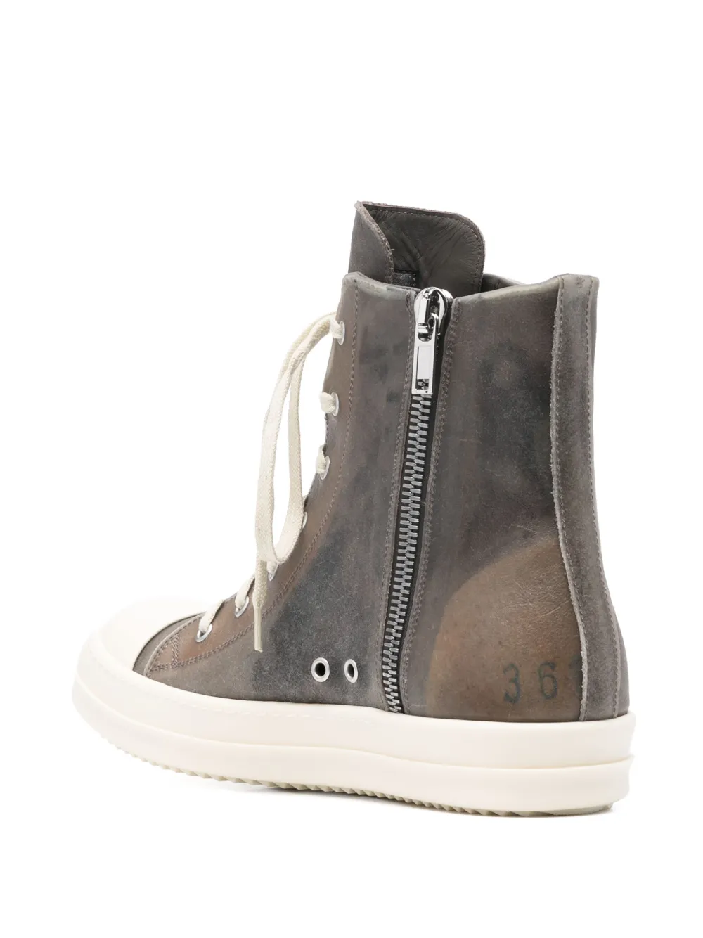 Rick Owens hi-top sneakers Grey