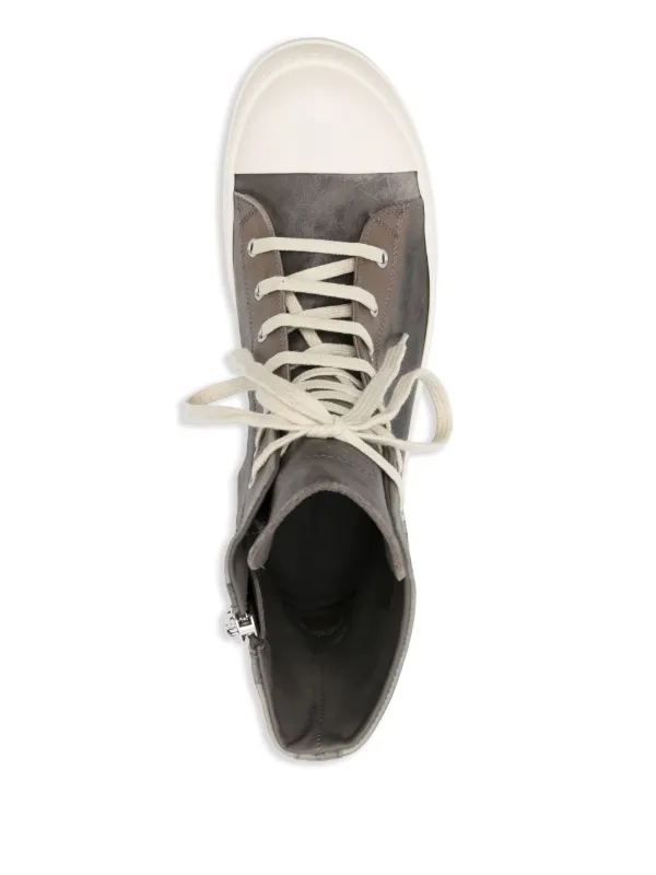 Rick Owens hi-top Sneakers | Grey | FARFETCH
