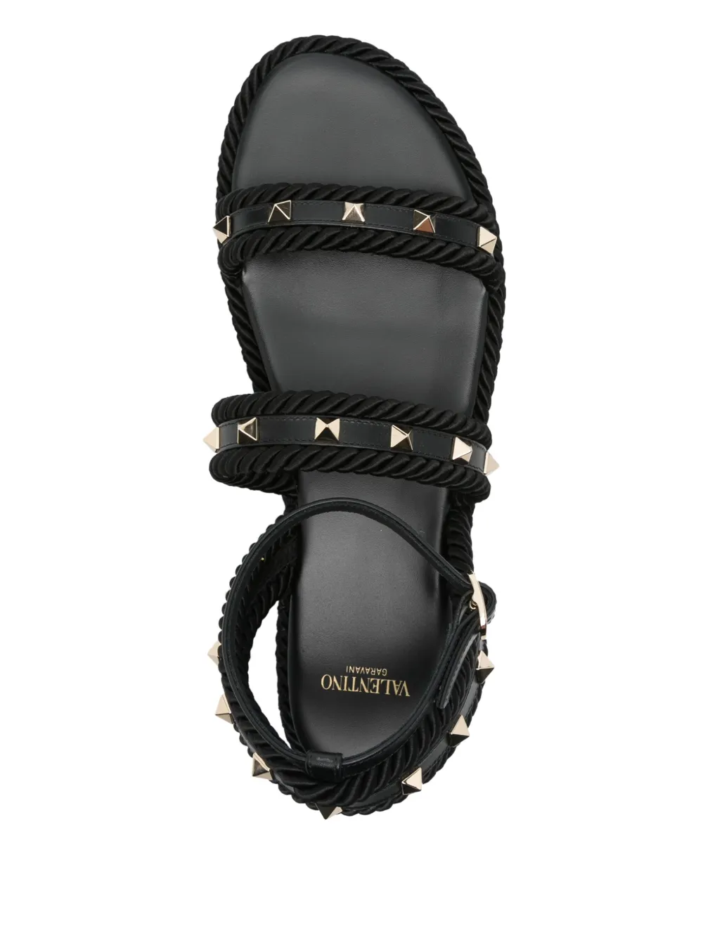 Valentino Garavani Rockstud sandals Black