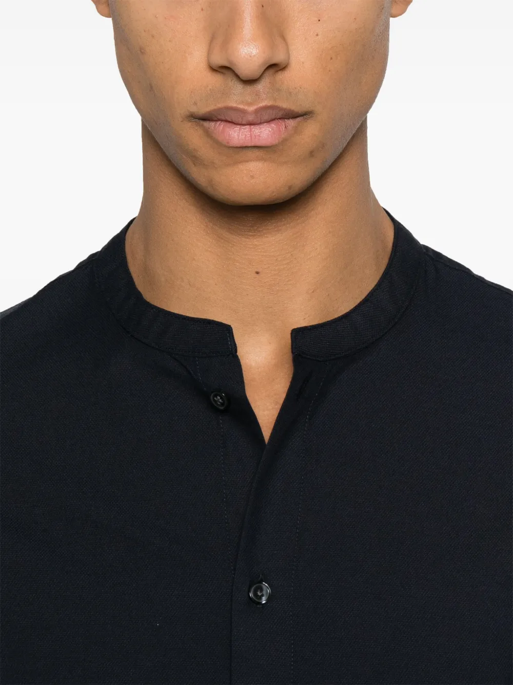Emporio Armani Button-up overhemd Blauw