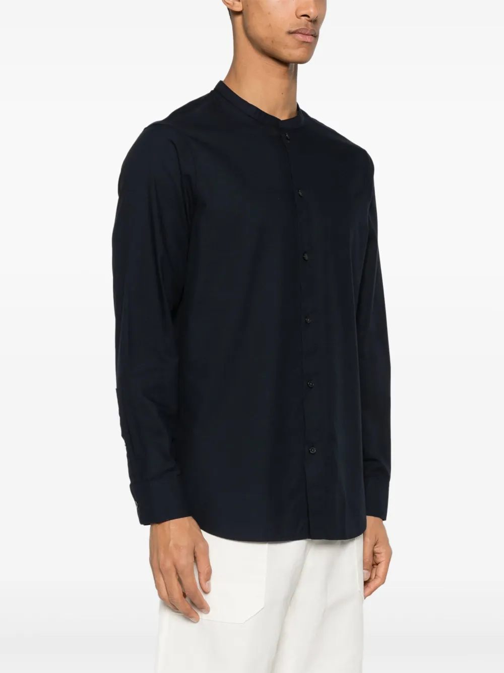 Emporio Armani Button-up overhemd Blauw