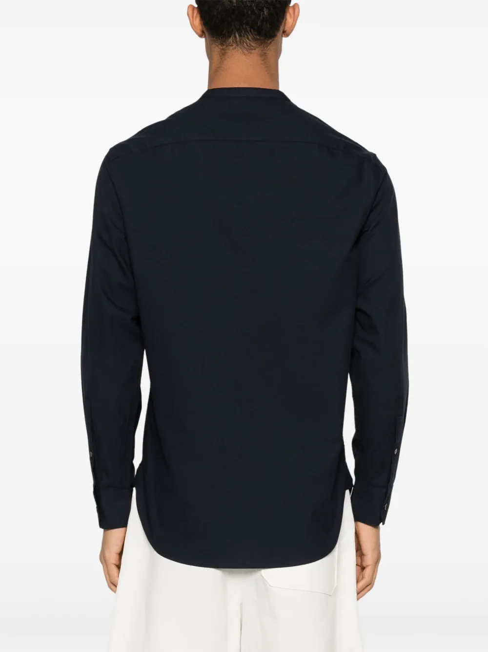 Emporio Armani Button-up overhemd Blauw