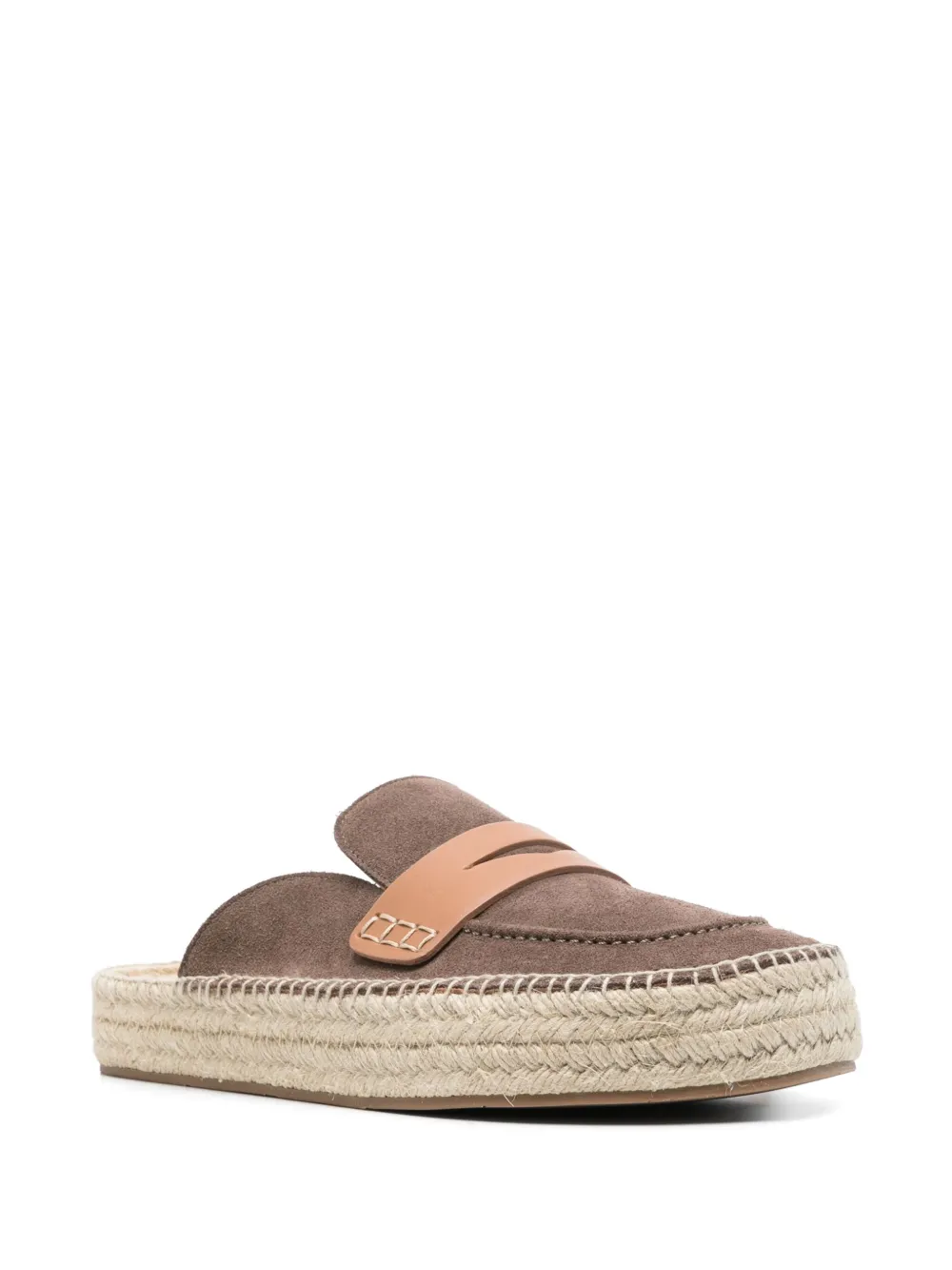 JW Anderson Suède espadrilles - Bruin