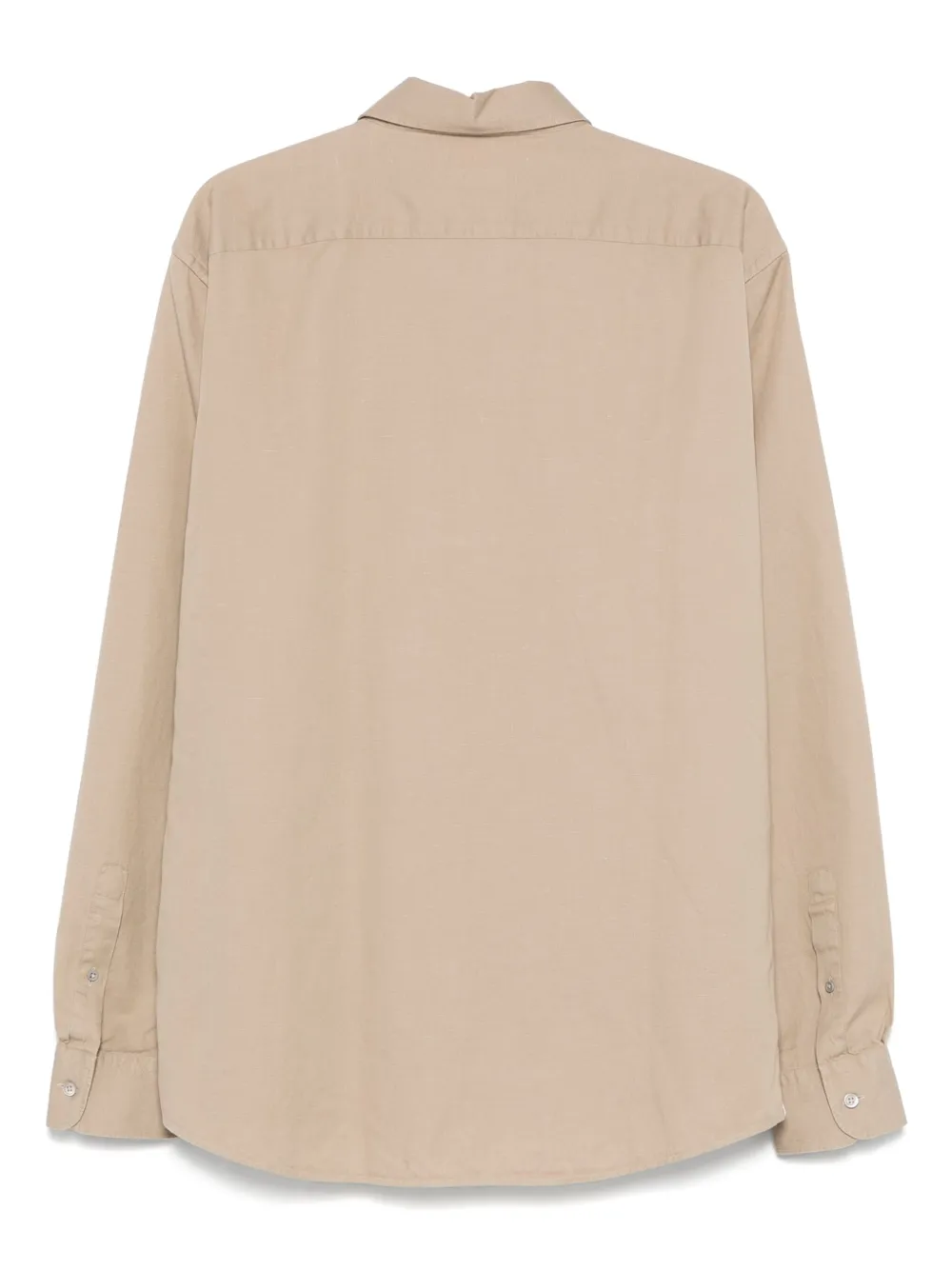 Zegna Button-down overhemd - Beige
