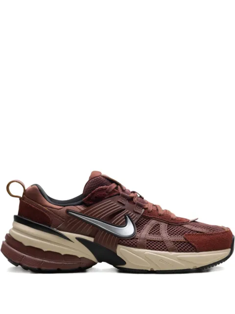 Nike V2K Run Pony WMNS "Red Sepia/Dark Pony/Black/Chrome" sneakers