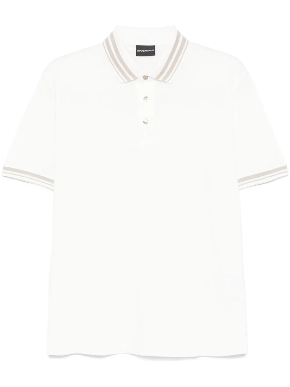 Emporio Armani Polo con logo | bianco | Image 1