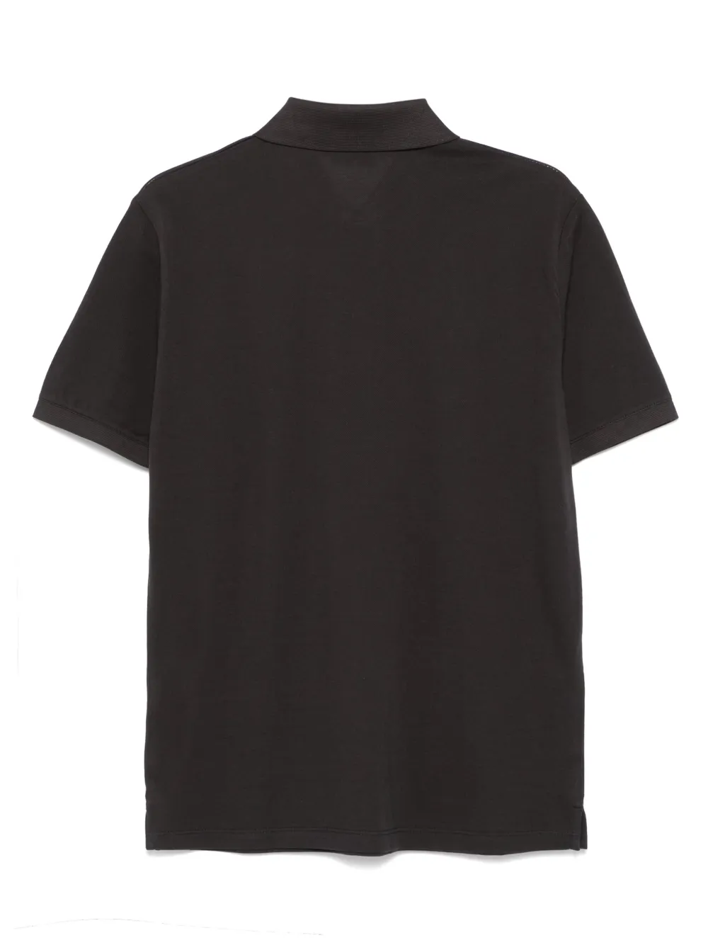 Emporio Armani Poloshirt met geborduurd logo Zwart