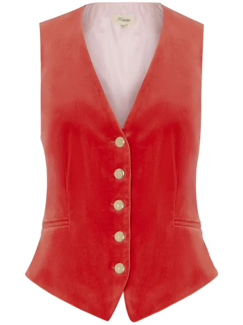 Temperley London velvet waistcoat