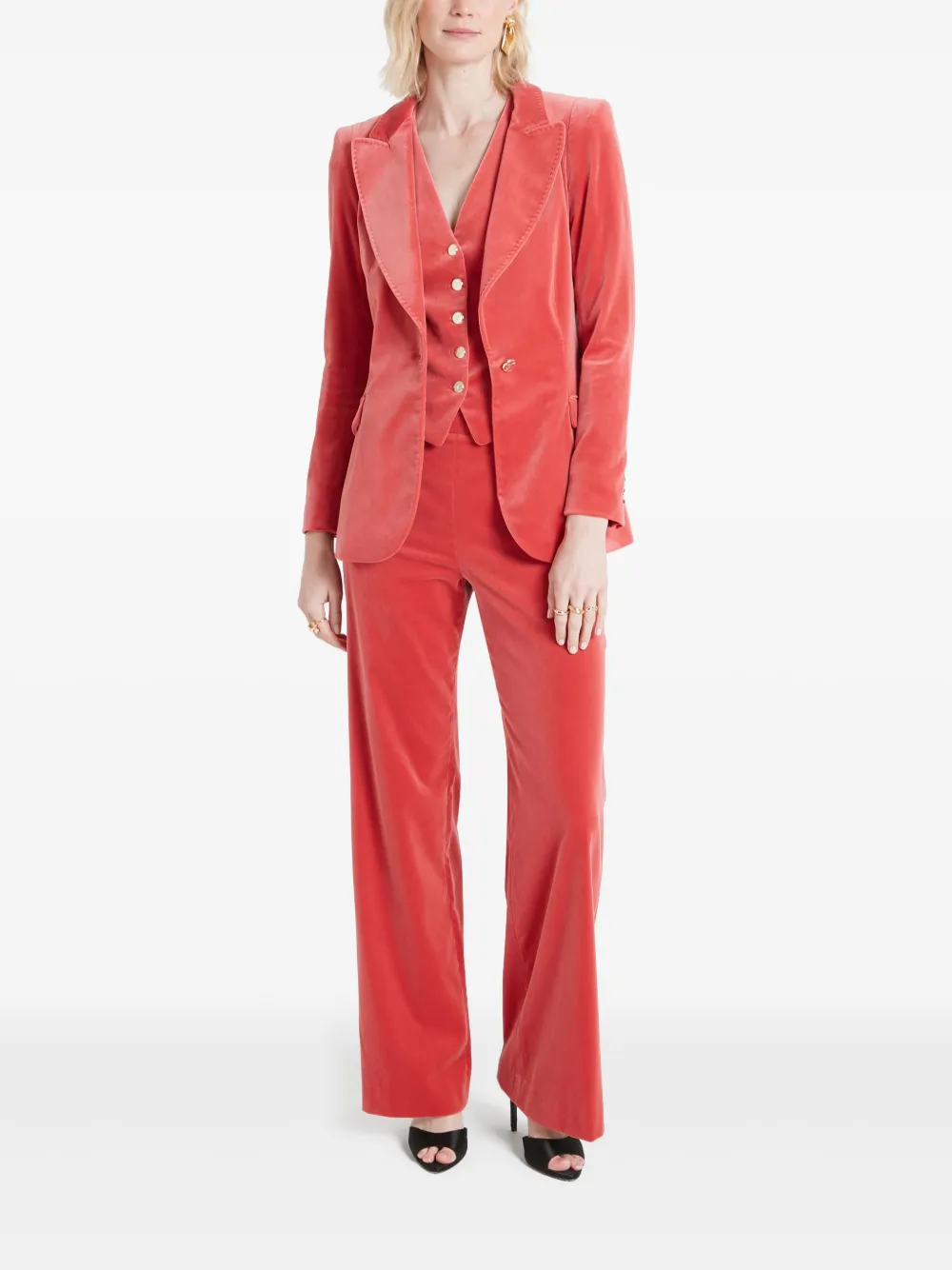 Temperley London Clove broek - Rood