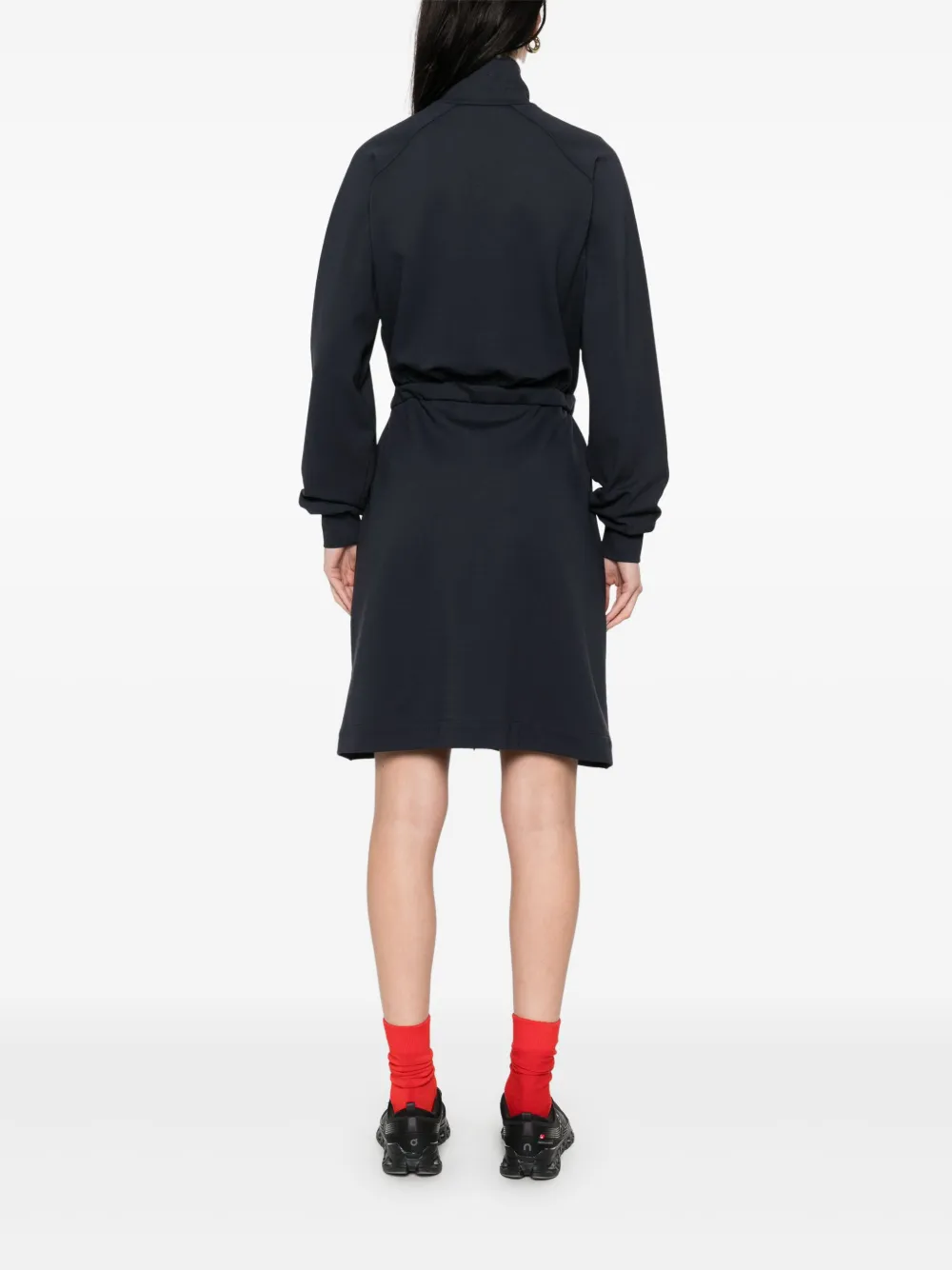 Moncler Mini-jurk met rits Blauw