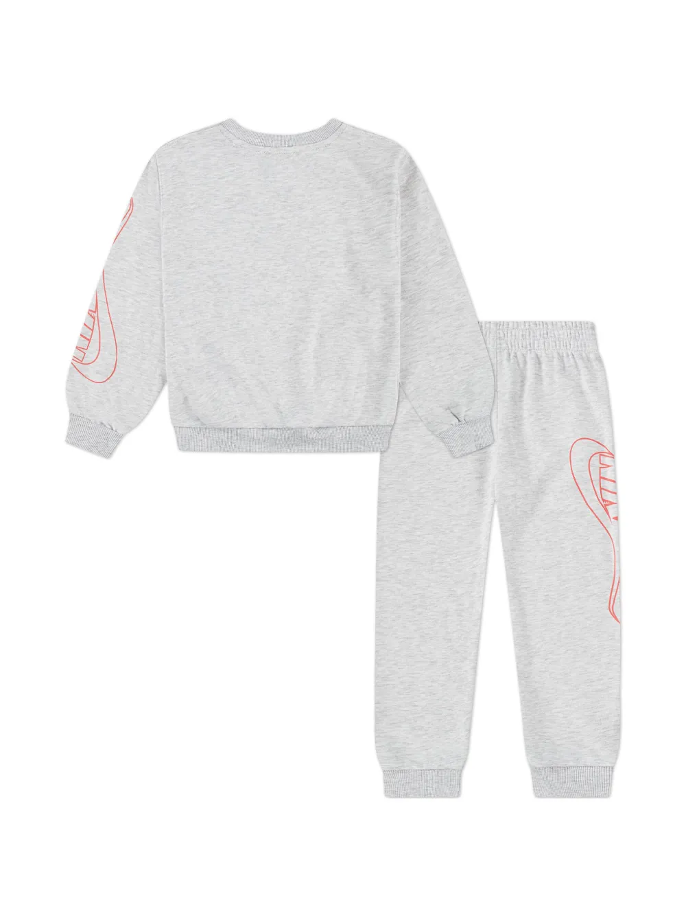 Nike Kids cotton tracksuit - Grijs