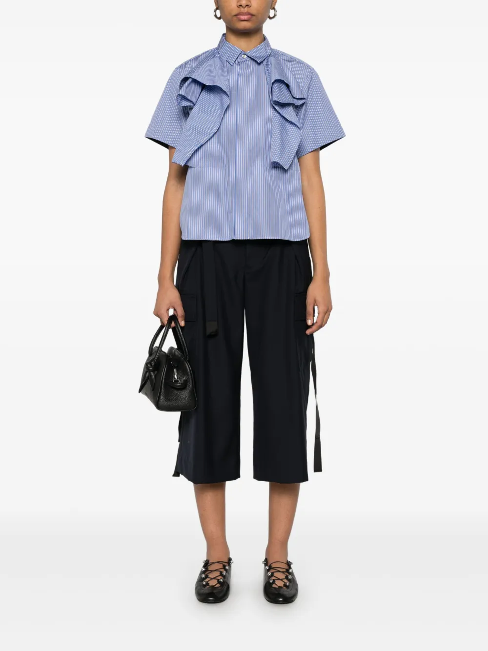 sacai Cargo broek - Blauw