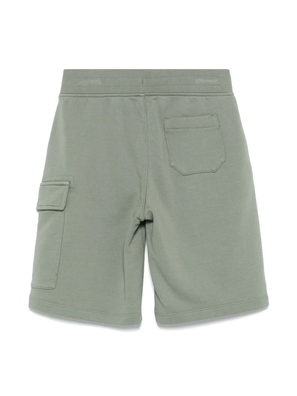 C.P. Company Kids Shorts met lensdetail - Groen