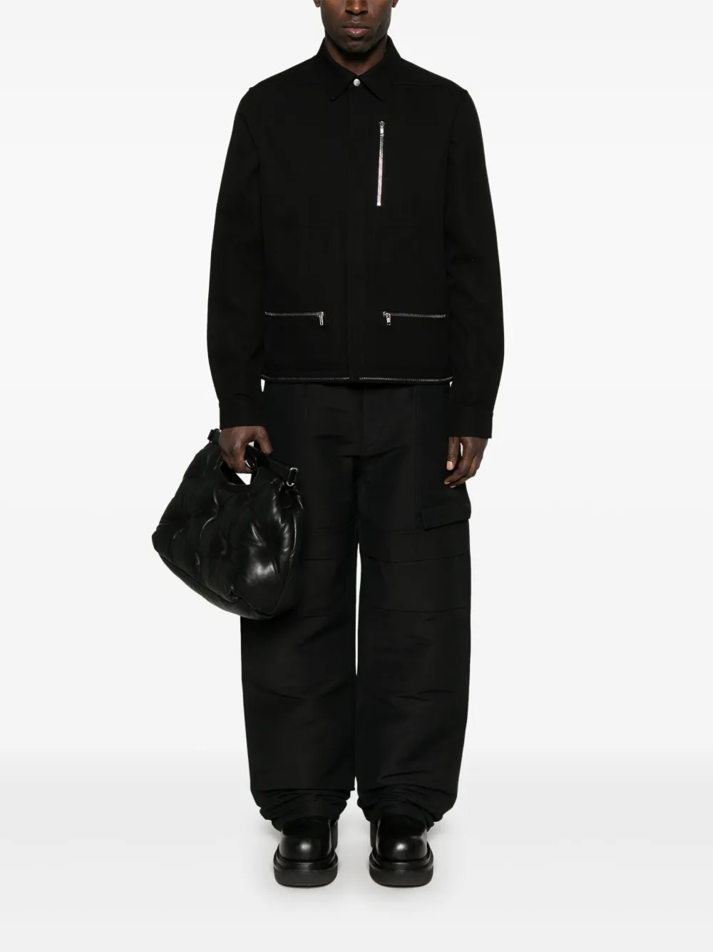 Rick Owens Headon overhemd - Zwart