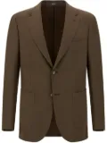 Boggi Milano wool blazer - Brown