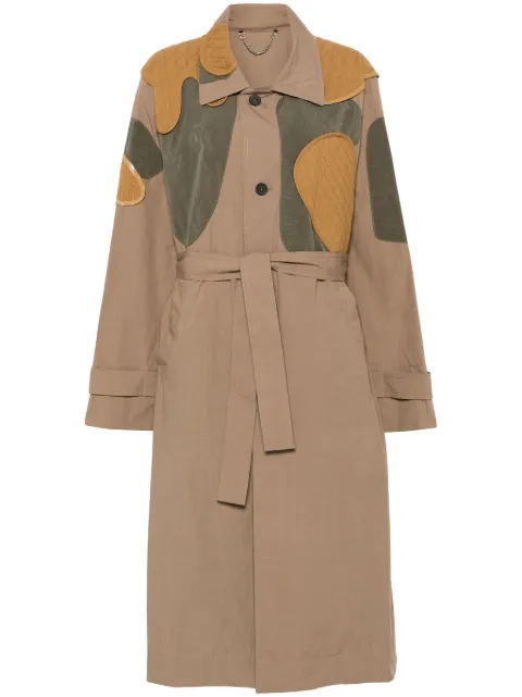 Craig Green gabardina con detalle de parche