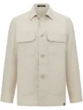 Boggi Milano Bond shirt jacket - Neutrals
