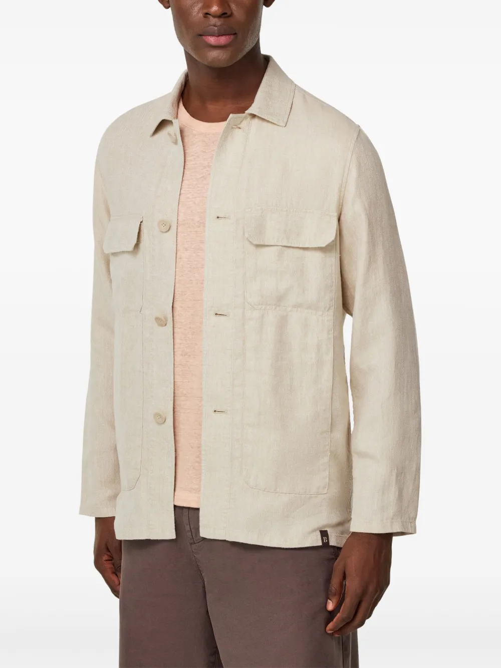 Boggi Milano Bond shirtjack Beige