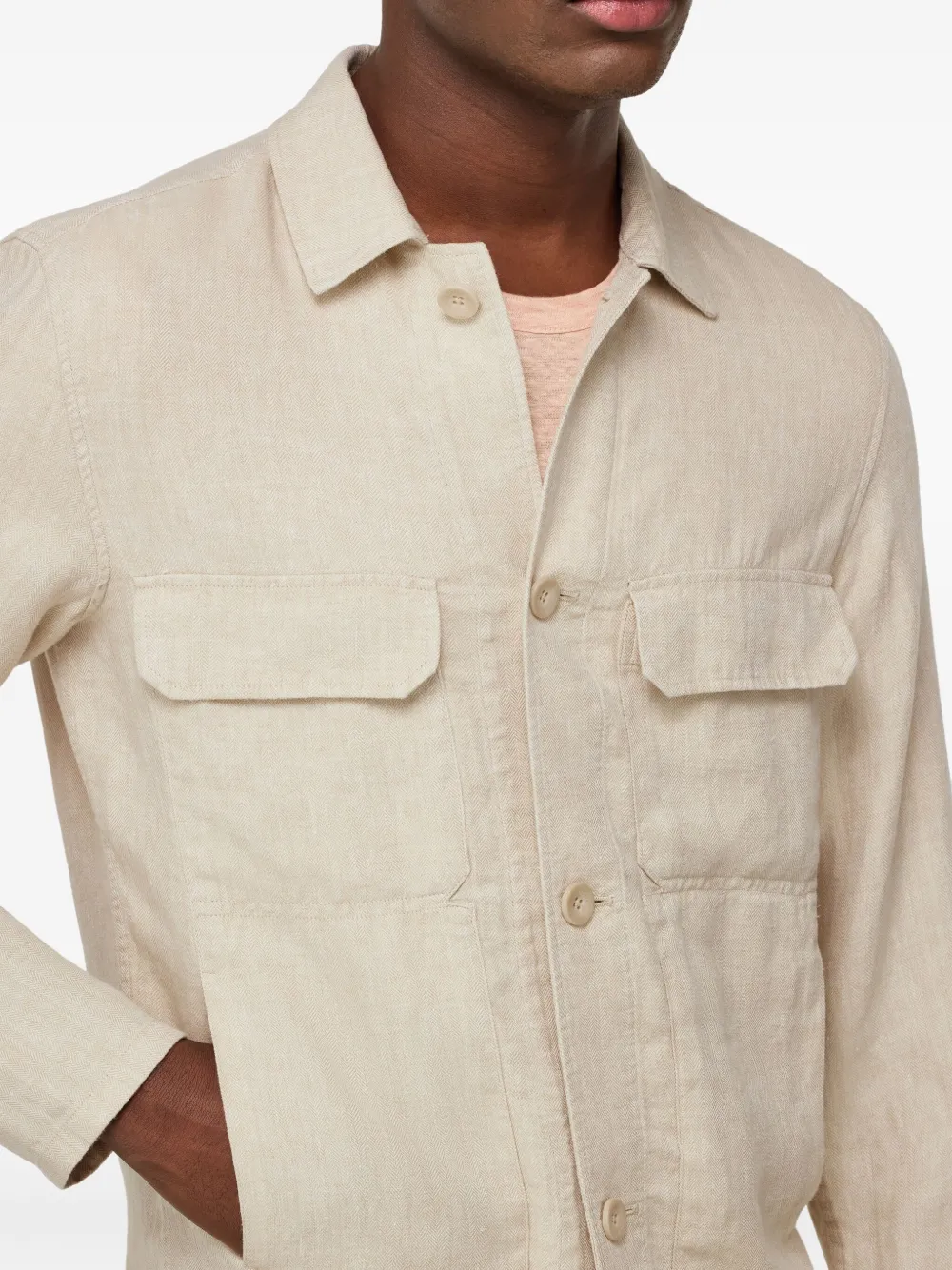 Boggi Milano Bond shirtjack Beige
