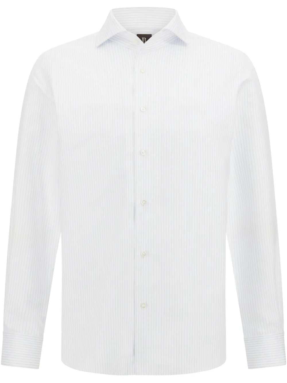 Boggi Milano pinstripe shirt | White | Image 1