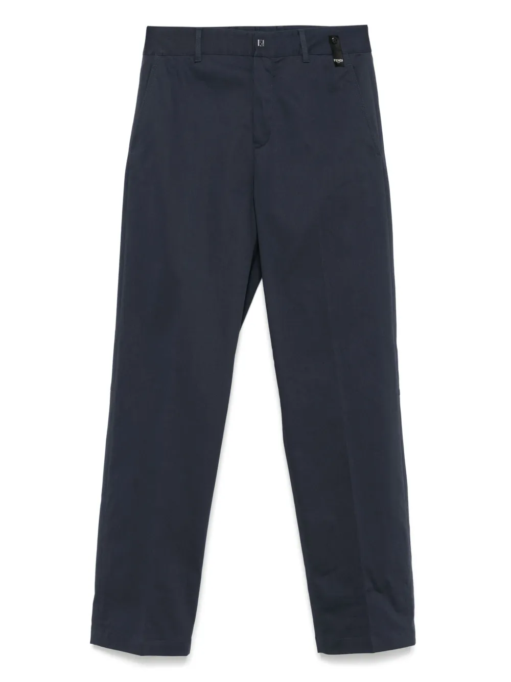FENDI Gabardine broek Blauw