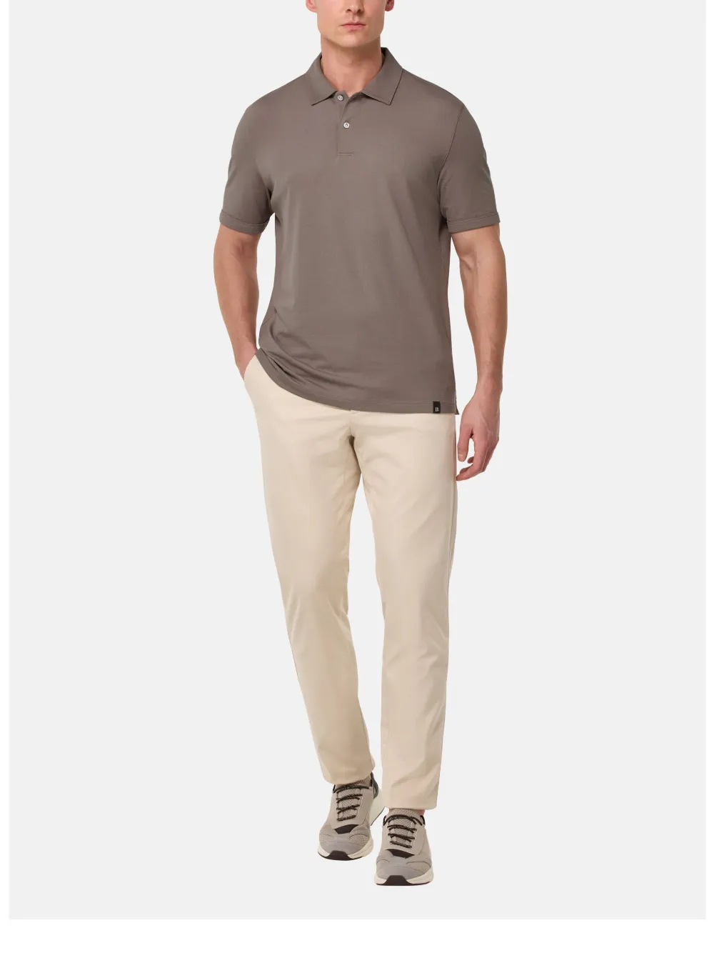 Boggi Milano S.Cafè polo shirt - Bruin