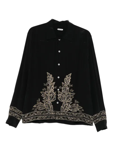 BODE beaded-embellishment shirt