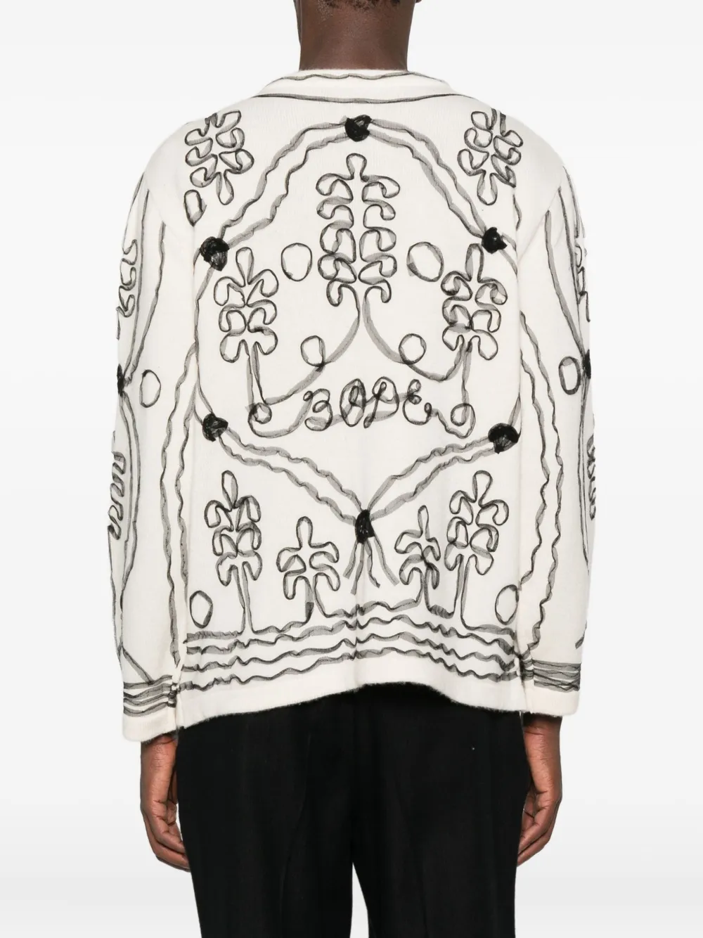 BODE Winter Garden vest Beige