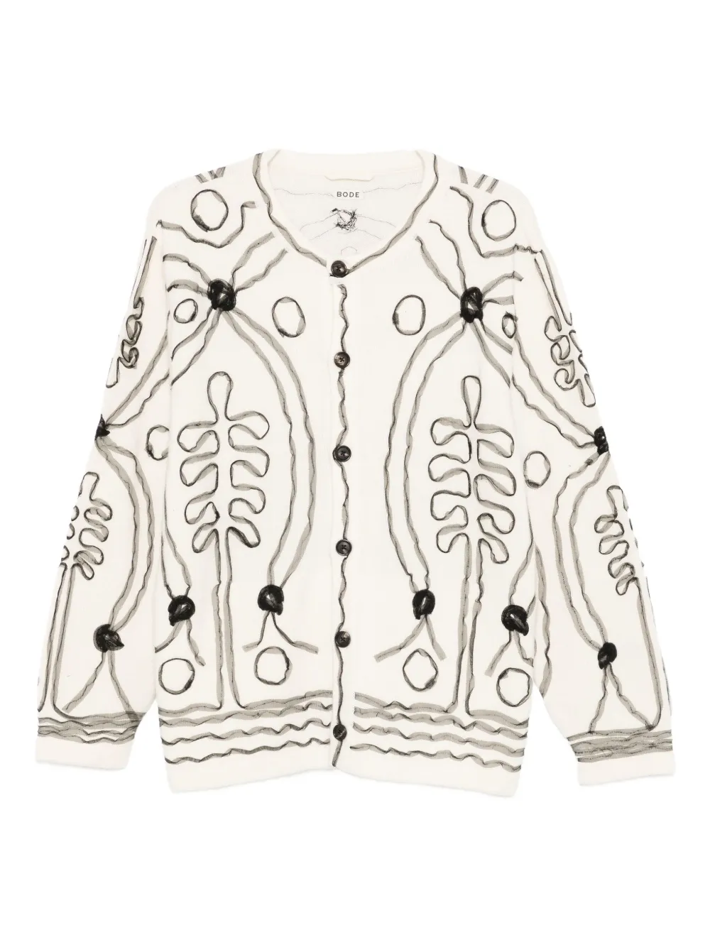 BODE Winter Garden cardigan | Neutrals | Image 1
