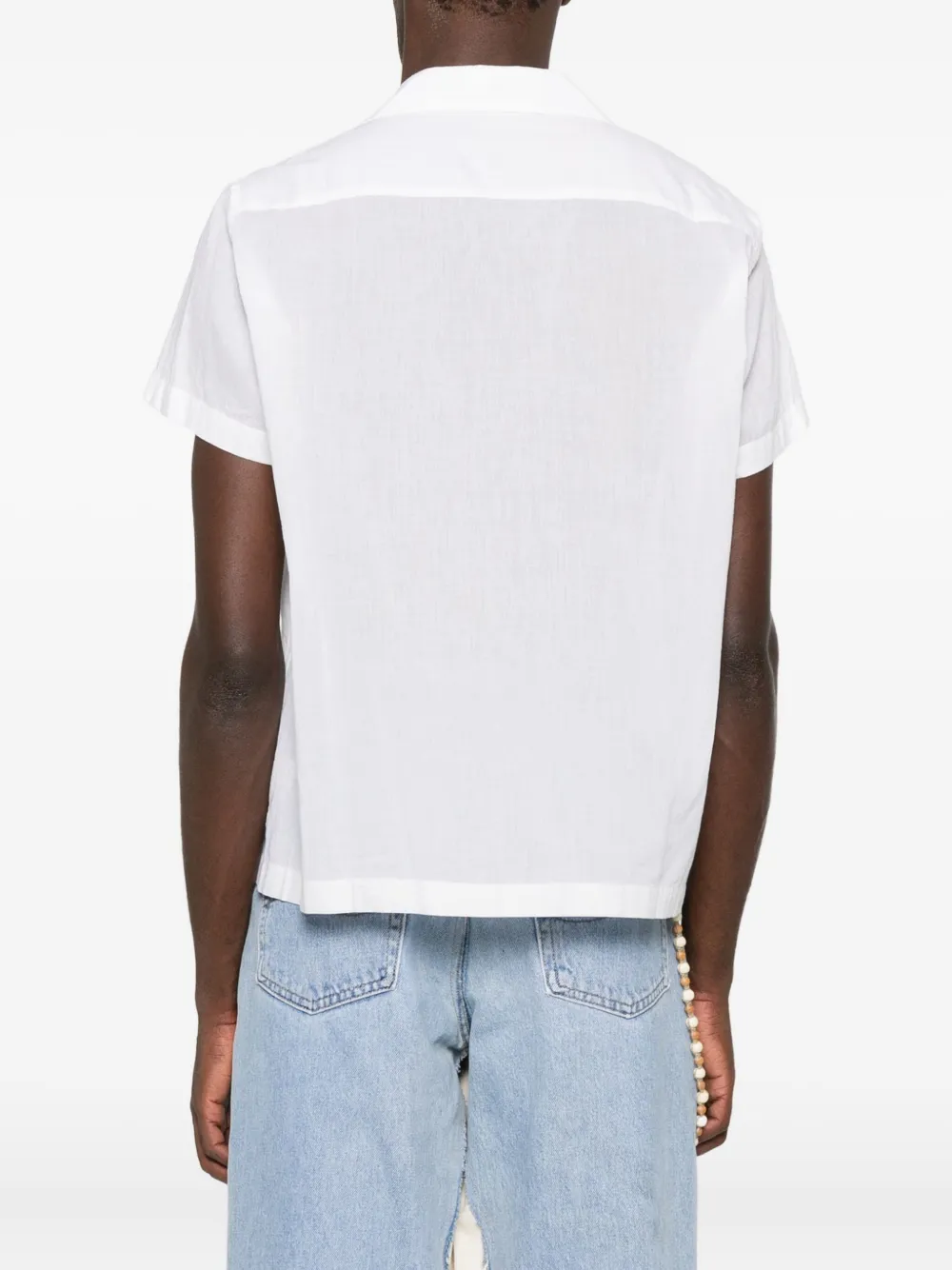 BODE Overhemd met korte mouwen Wit