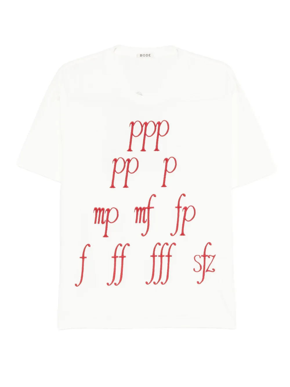 BODE Composer T-shirt | White | Image 1