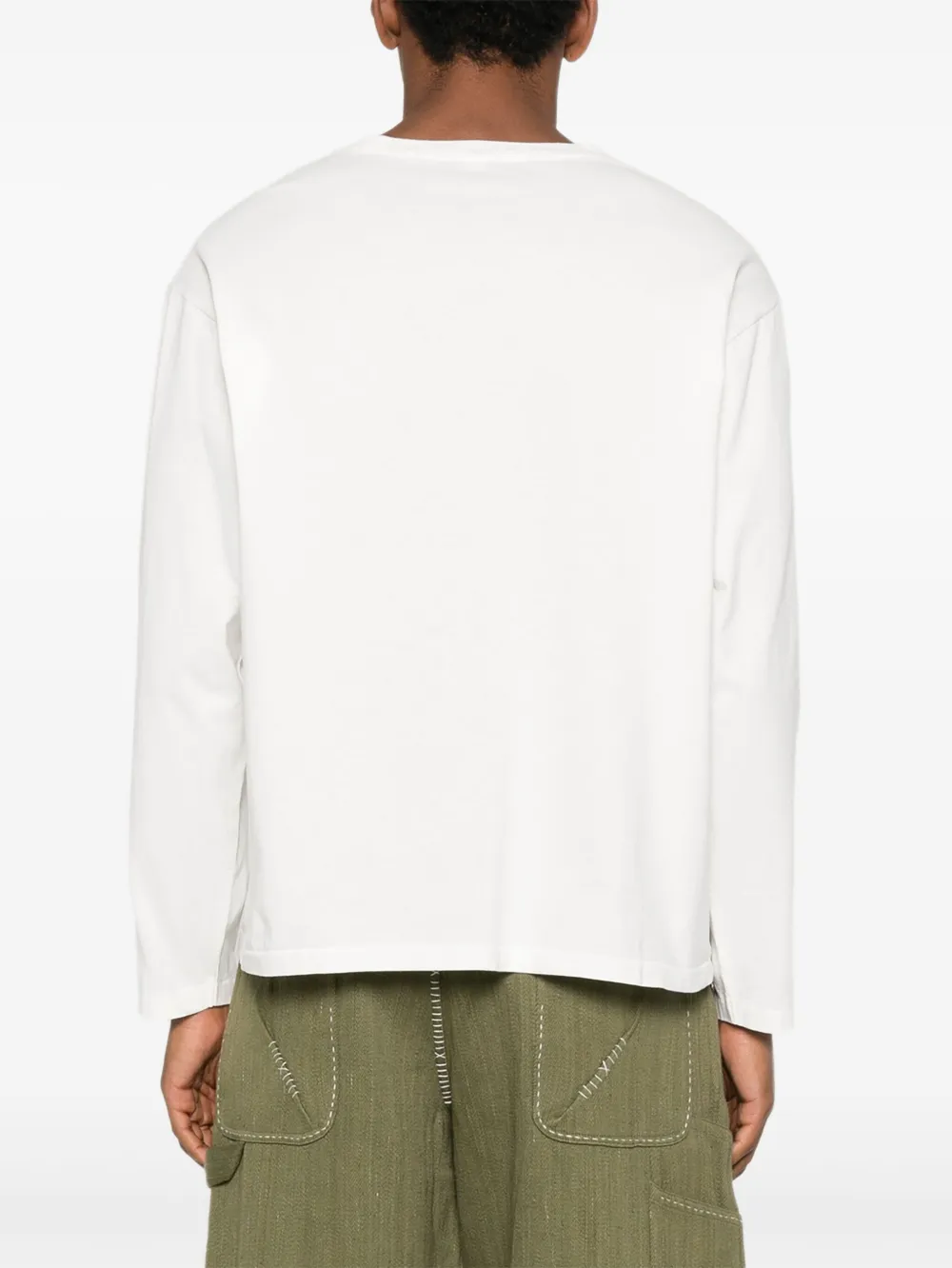 BODE T-shirt met print Wit