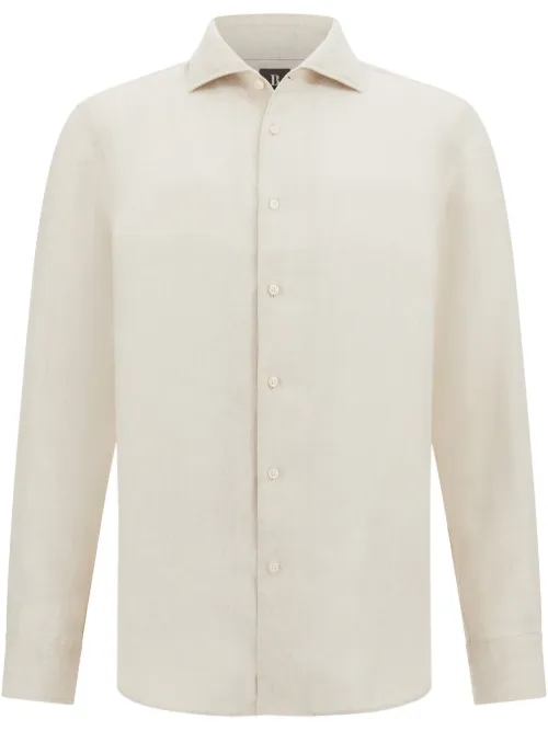 Chemise en lin - Boggi Milano - Modalova