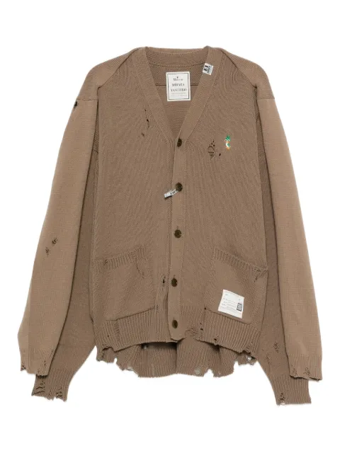 Maison MIHARA YASUHIRO shawl layered cardigan