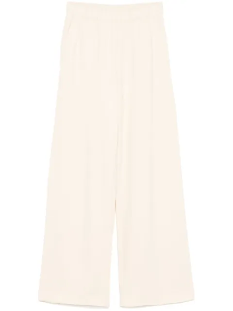Moncler cotton wide-leg track pants