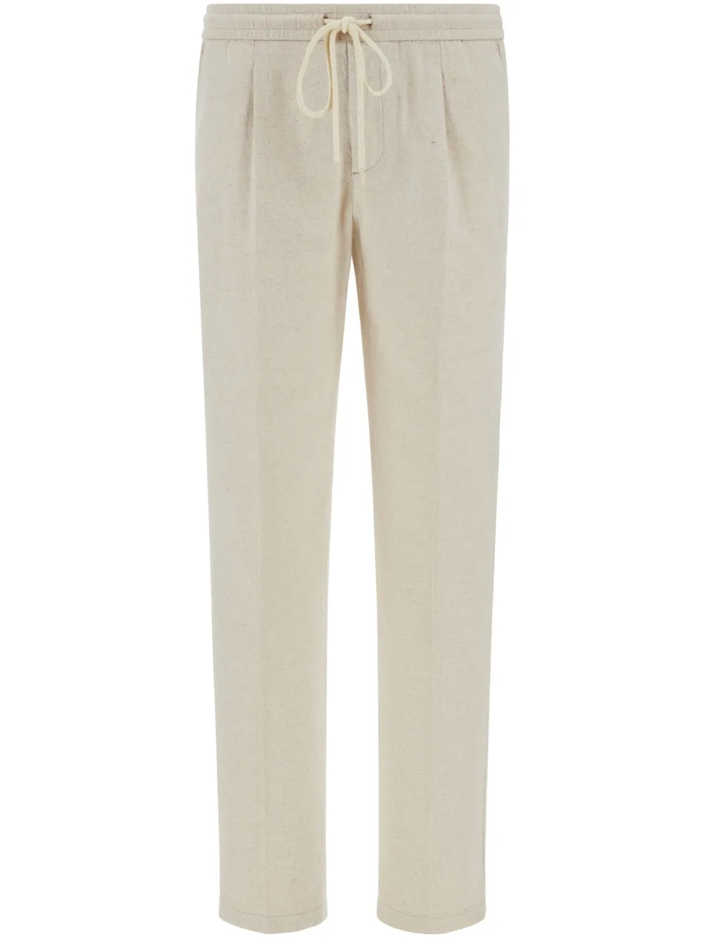 Boggi Milano Calça com detalhe de pregas | Marrom | Image 1