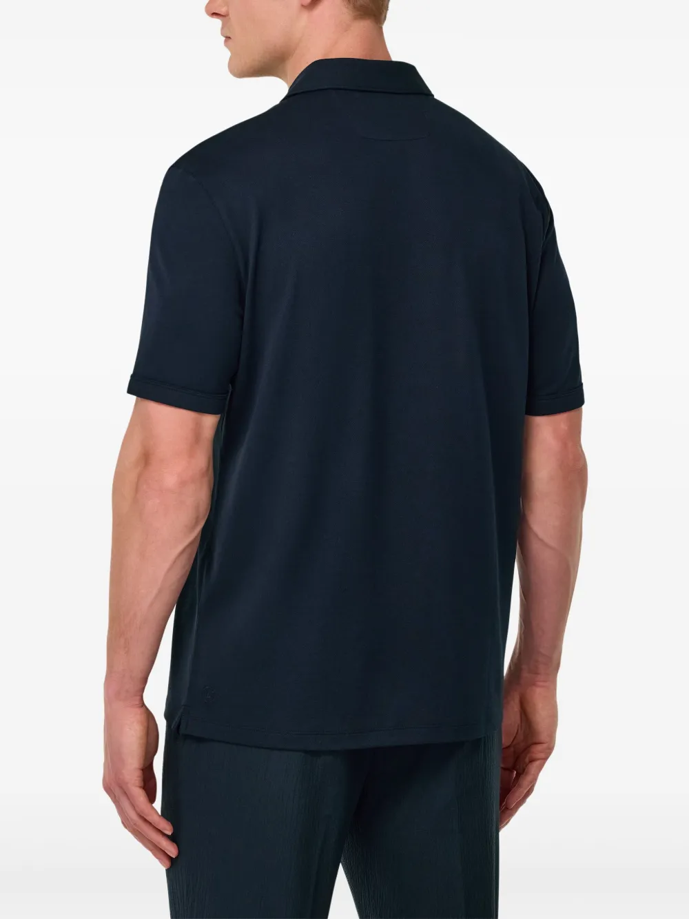 Boggi Milano S.Cafè poloshirt Blauw