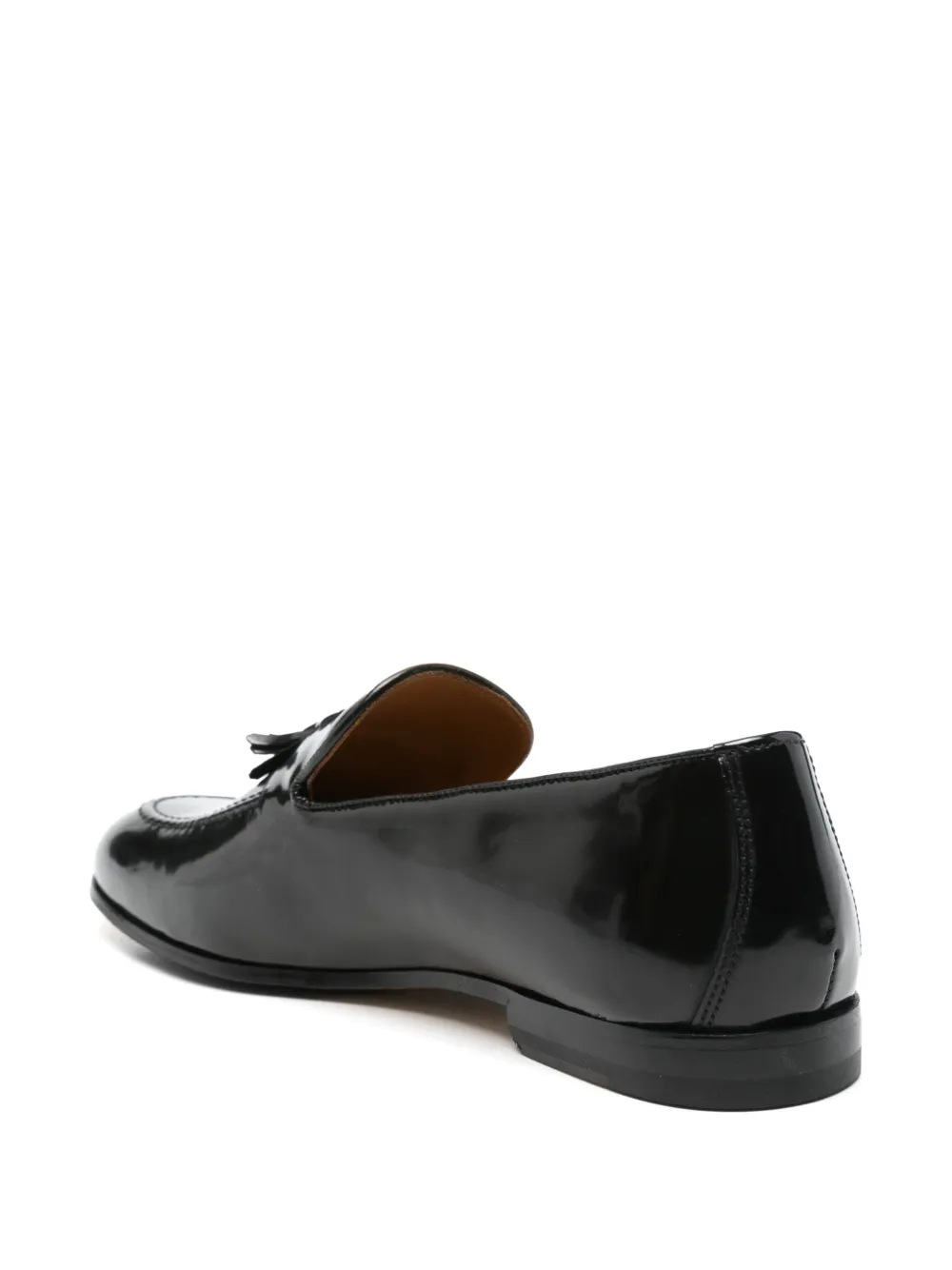 Doucal's leather loafers Black