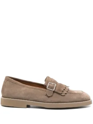 Brunello Cucinelli スエード ローファー | ブラウン | FARFETCH JP