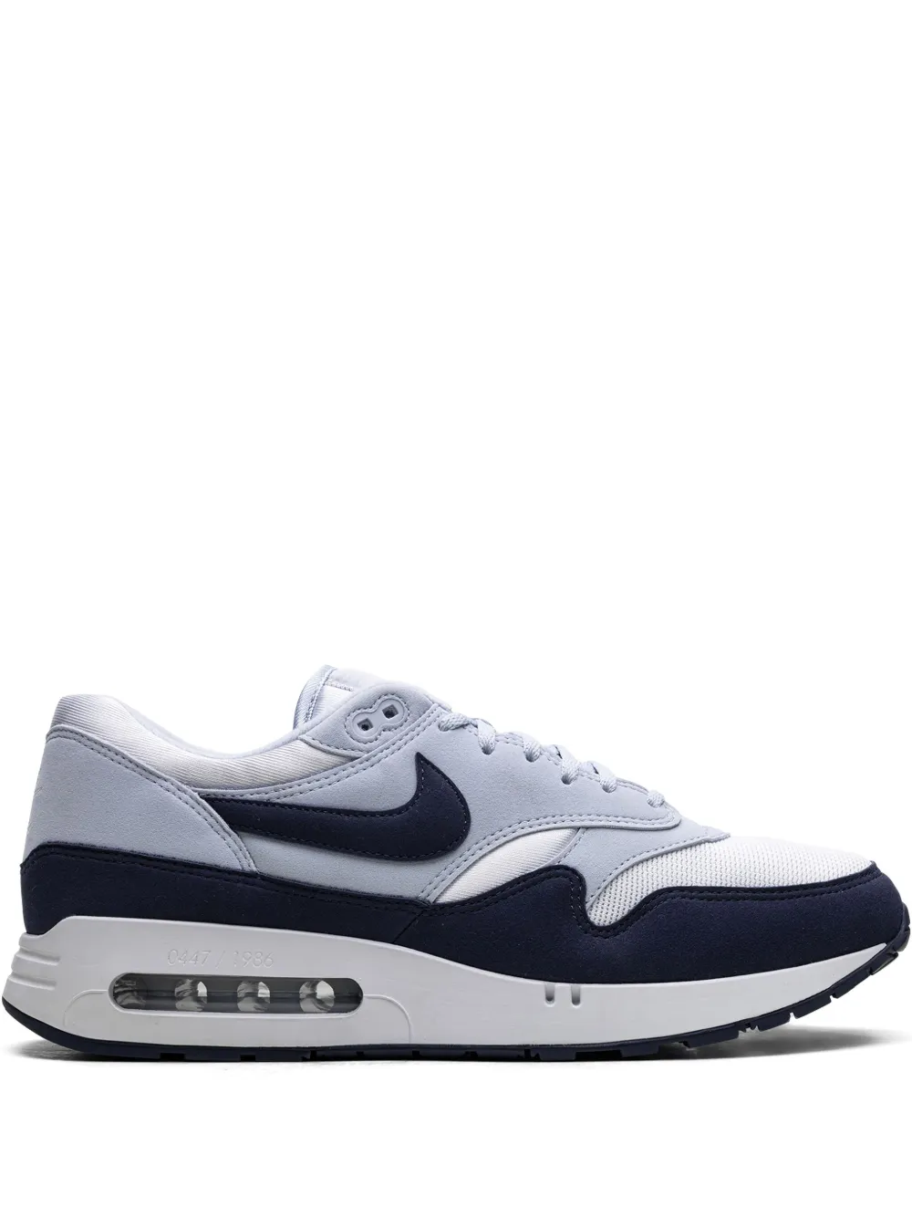 Nike Air Max 1 '86 OG "Big Bubble Light Armory Blue Dark Obsidian Football Grey" sneakers