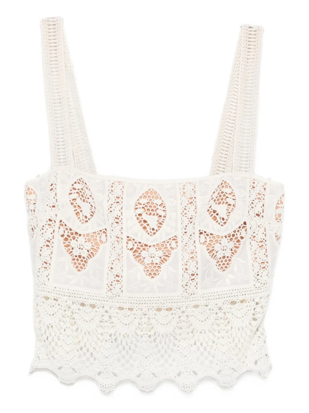 Casablanca cropped top