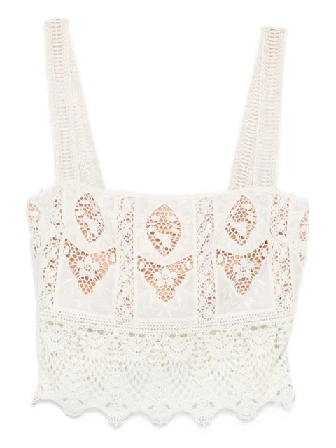 Johanna Ortiz Casablanca cropped top 