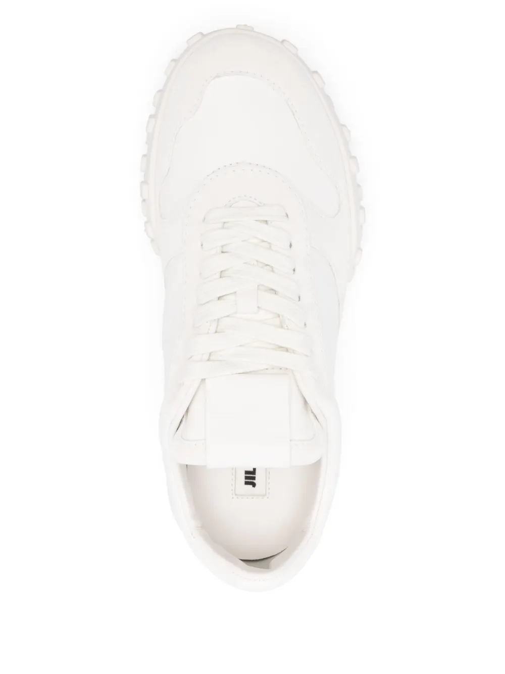 Jil Sander suede sneakers White