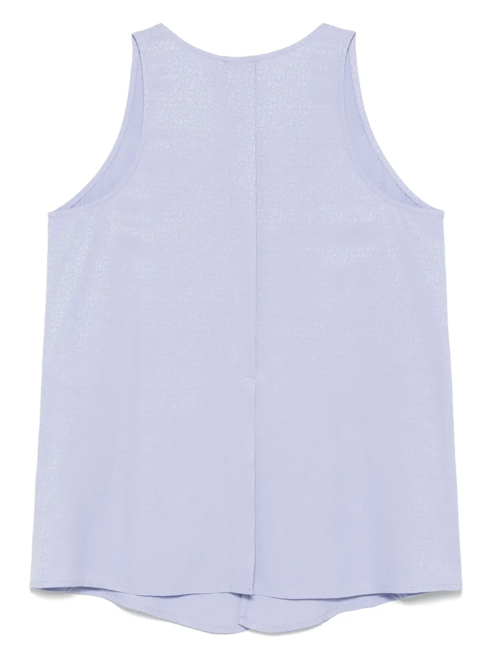 Emporio Armani Armure top met V-hals Blauw