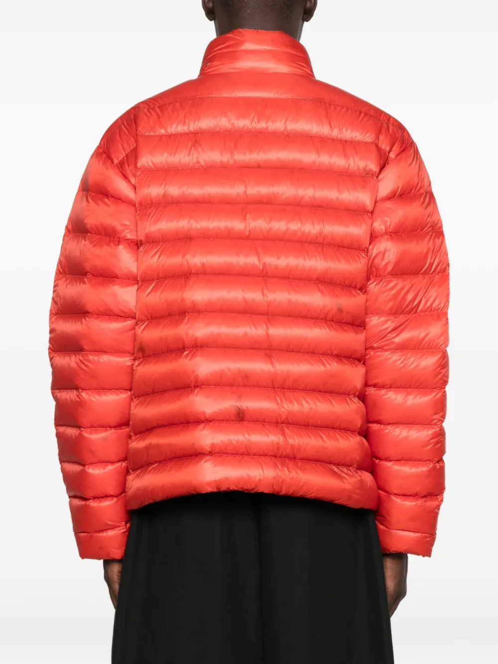 Jil Sander+ Quilted Down Jacket In Orange