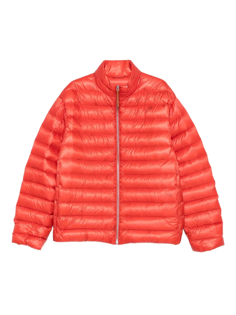 Jil Sander+ Quilted Down Jacket In Orange