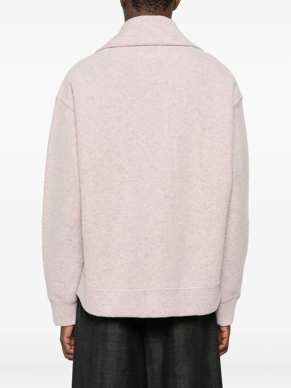 Jil Sander Sweater met hoge hals Roze